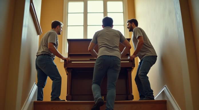 Comment le poids d’un piano droit impacte son transport