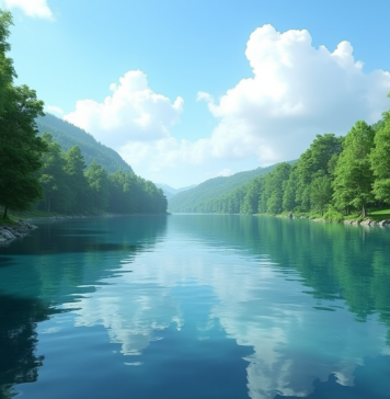 Plonger dans la magie des lacs bleus de Touvérac