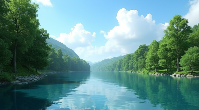 Plonger dans la magie des lacs bleus de Touvérac