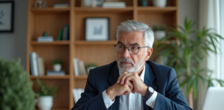 Krach boursier : que miser pour protéger son investissement en période de chute des marchés ? Homme d'affaires réfléchissant devant ses finances