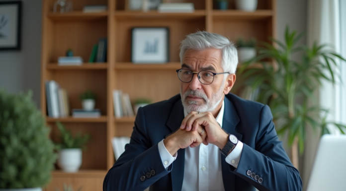 Krach boursier : que miser pour protéger son investissement en période de chute des marchés ? Homme d'affaires réfléchissant devant ses finances